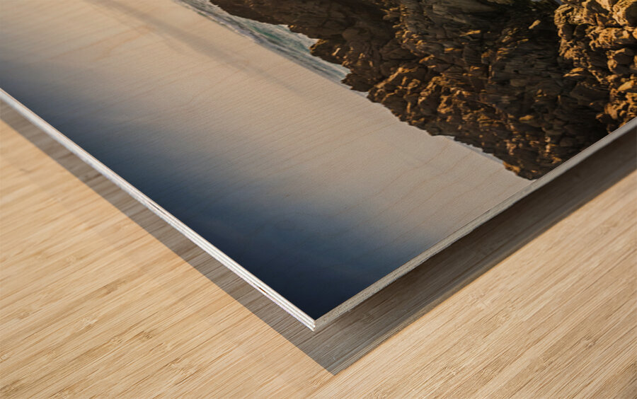 Love Cove Wood print