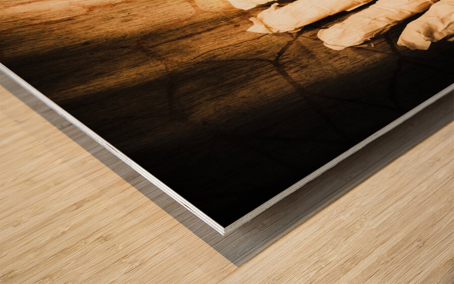 Halloween ideas concept Wood print