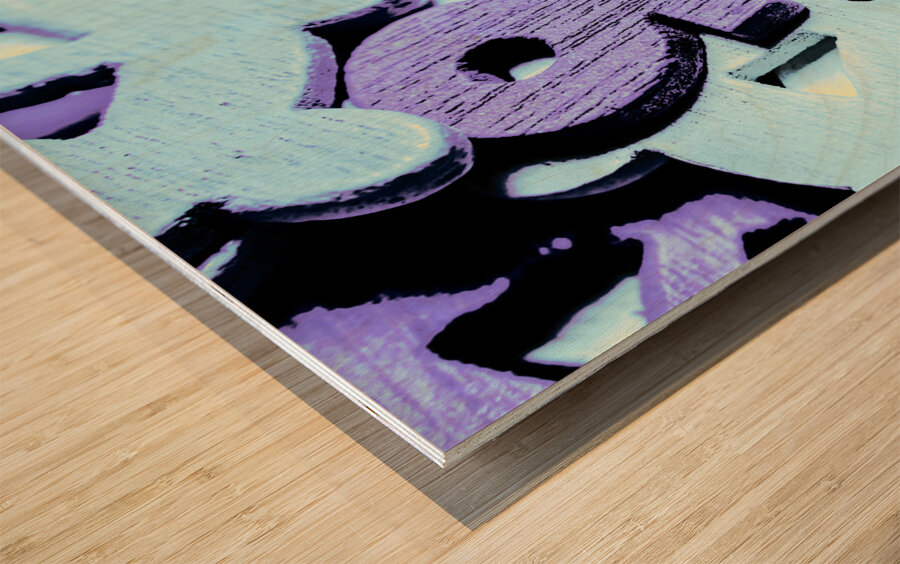 Hooked on sea travel Wood print