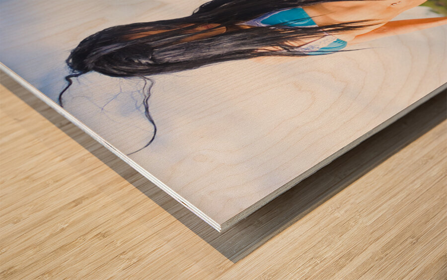 Beach Dreams Wood print