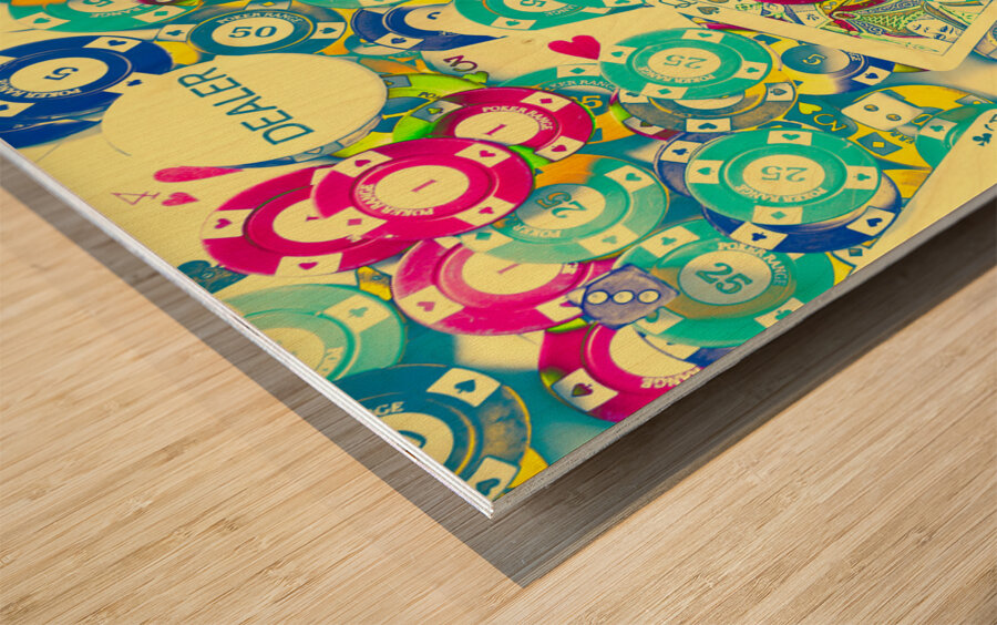 Table plays Wood print