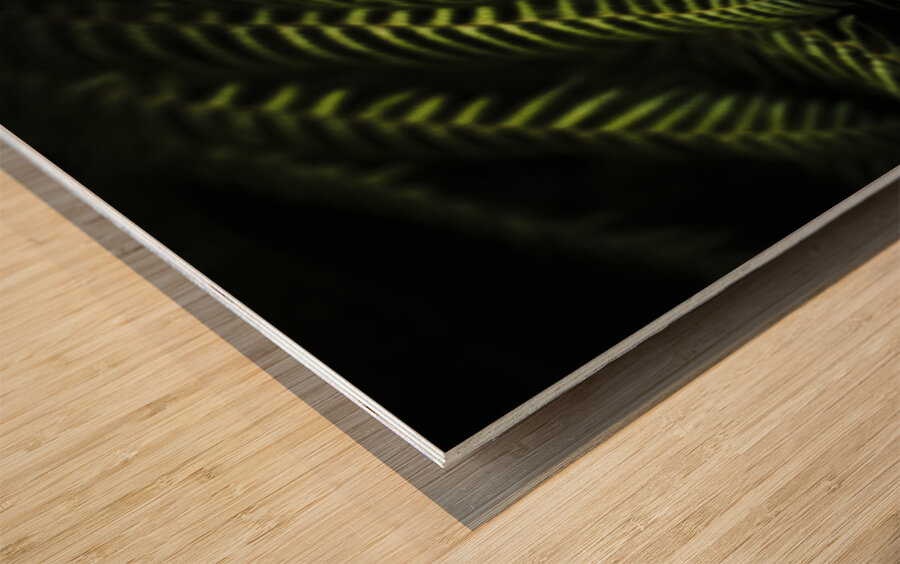 Nature in minimalism Wood print