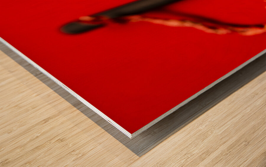 In a place far far away. They eat us Wood print