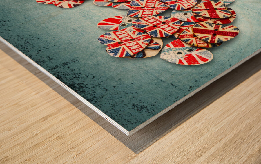 Pride of Britain Wood print