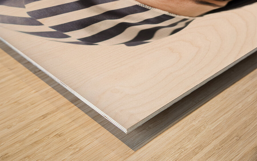 Jailhouse Blues Wood print