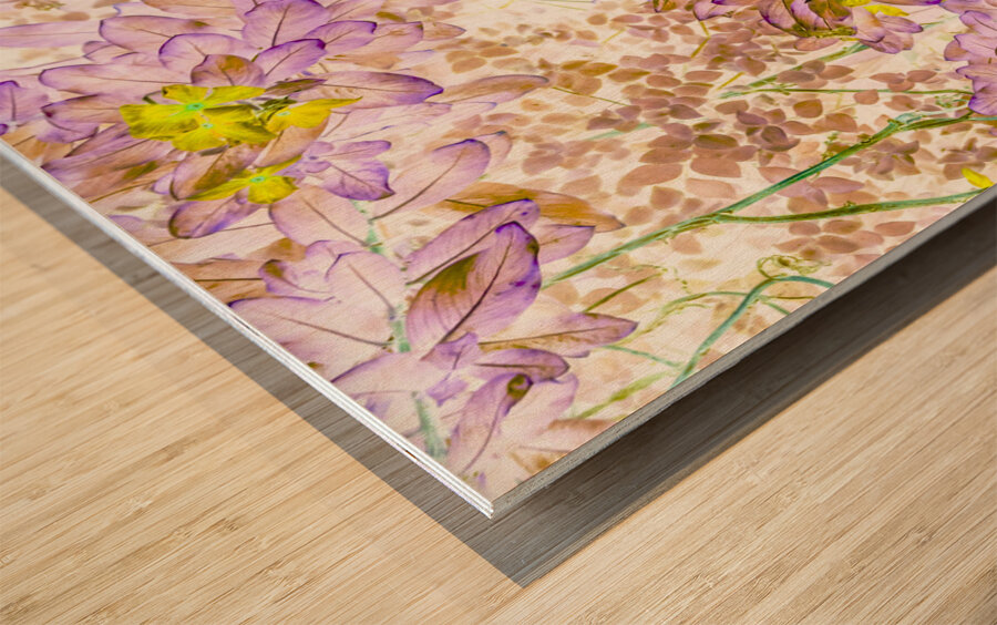 Embellished  Wood print