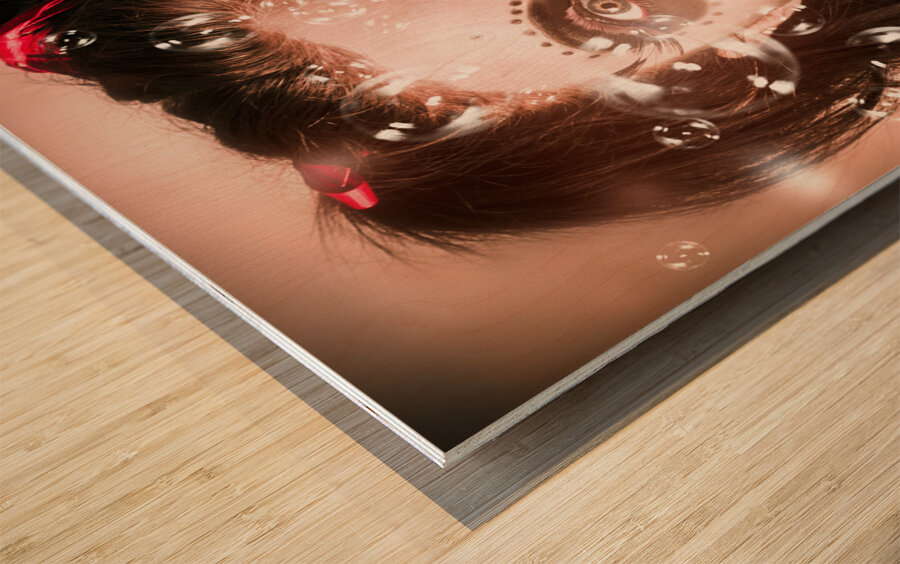 Día de los Muertos Wood print