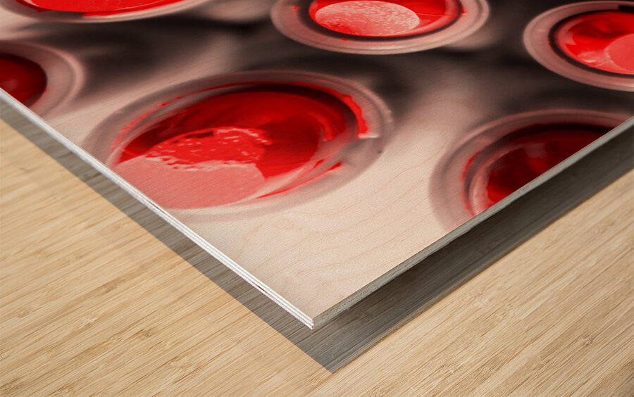 Fine art makeup Wood print