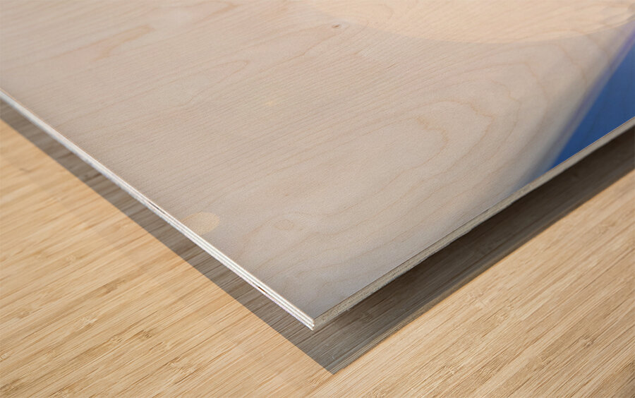 Impending Golf Injury Wood print