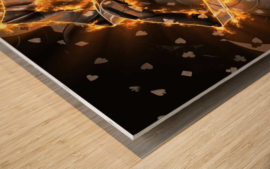 Hot Plays Wood print