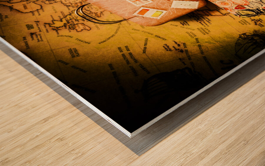 Case for touring Wood print