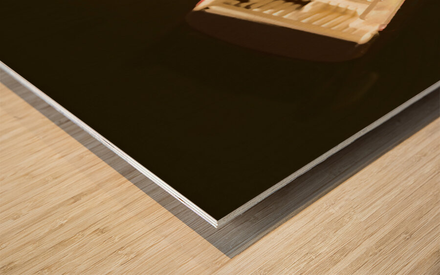 Shadows of a Bond remake Wood print