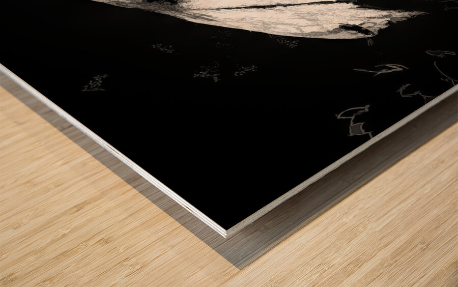 Country contrast Wood print