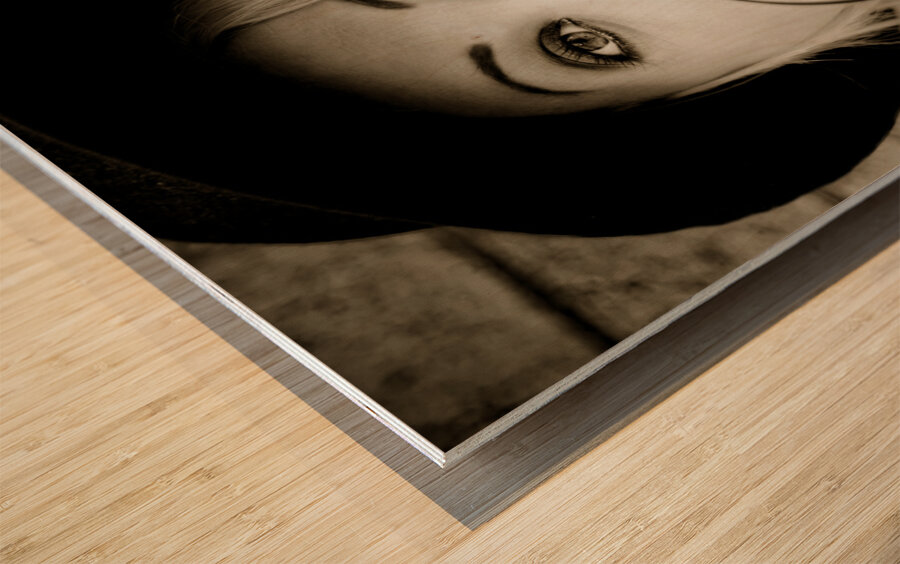 Crime Scene Investigator Uncovers Mystery Wood print