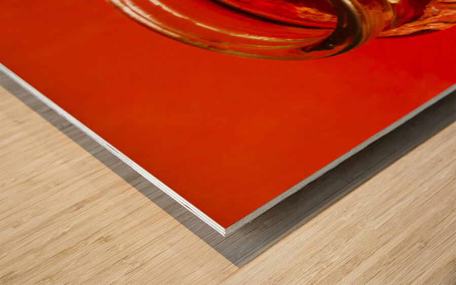 Everything you know is a lEye Wood print