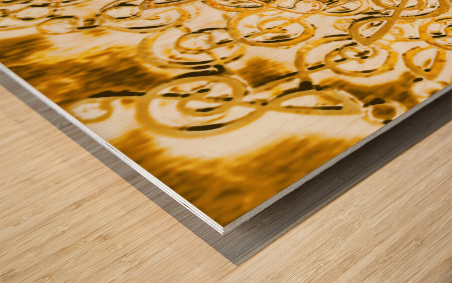 Pop it off Wood print