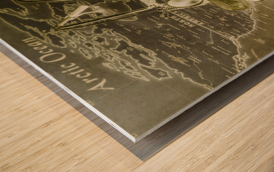 One for the road Wood print