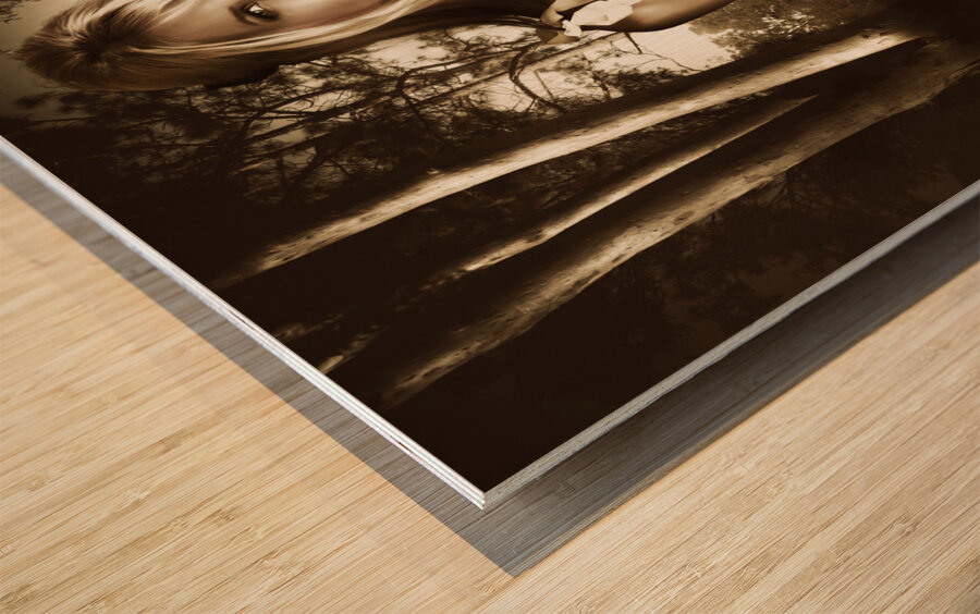 Love Loss From Heart Ache And Separation Wood print