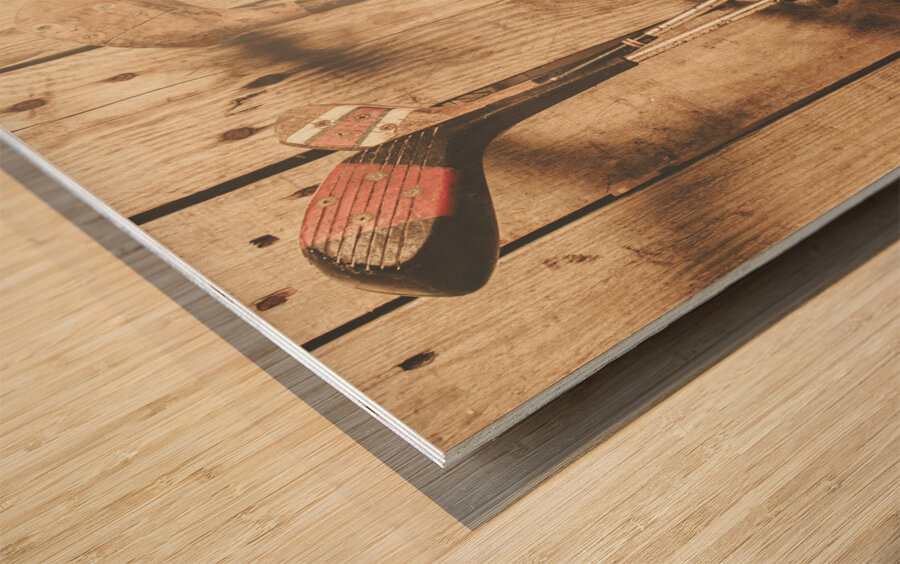 Sporting antiquity Wood print