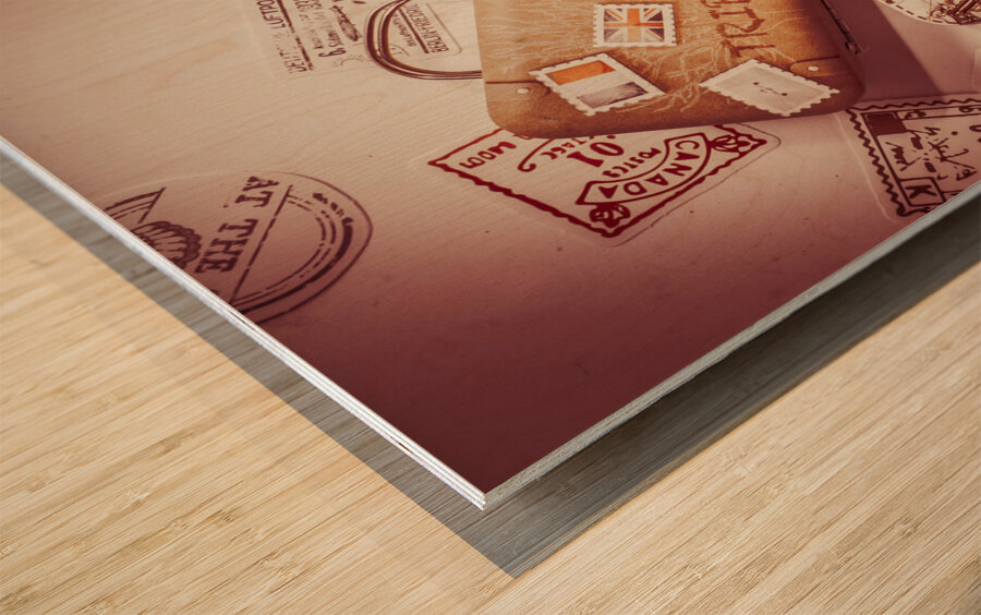 Holiday pact Wood print