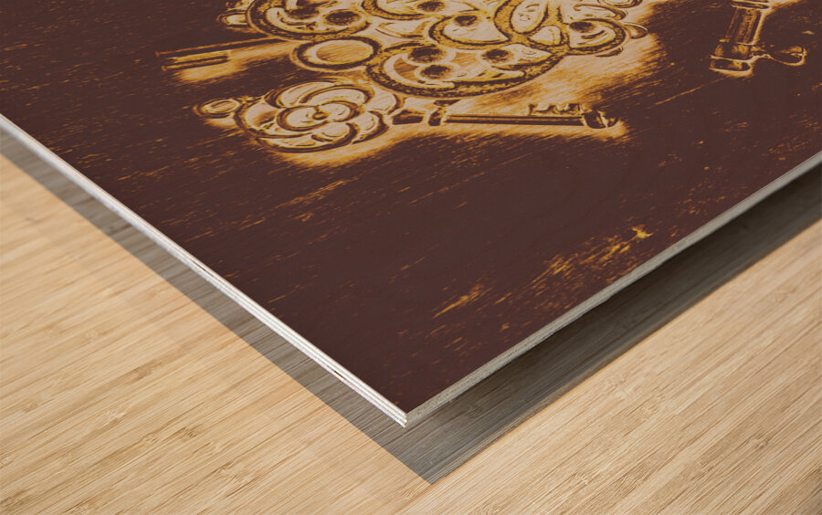 Master key Wood print