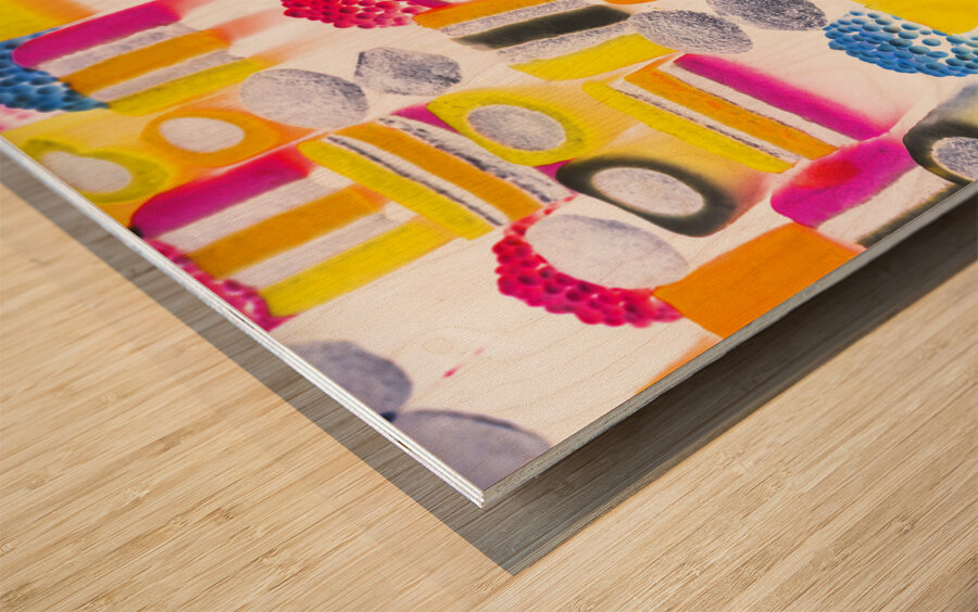 Licuored up Wood print