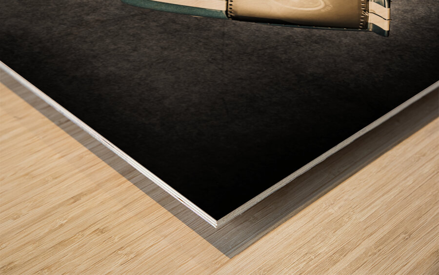 Midnight blue Wood print