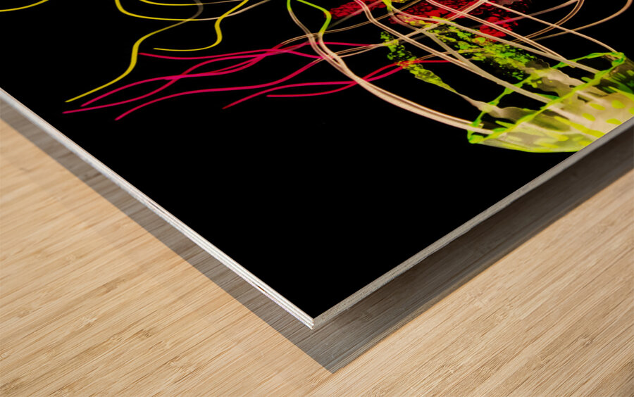 Entwined in interconnectivity Wood print