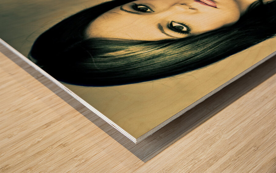 Naughty Nurse Wood print