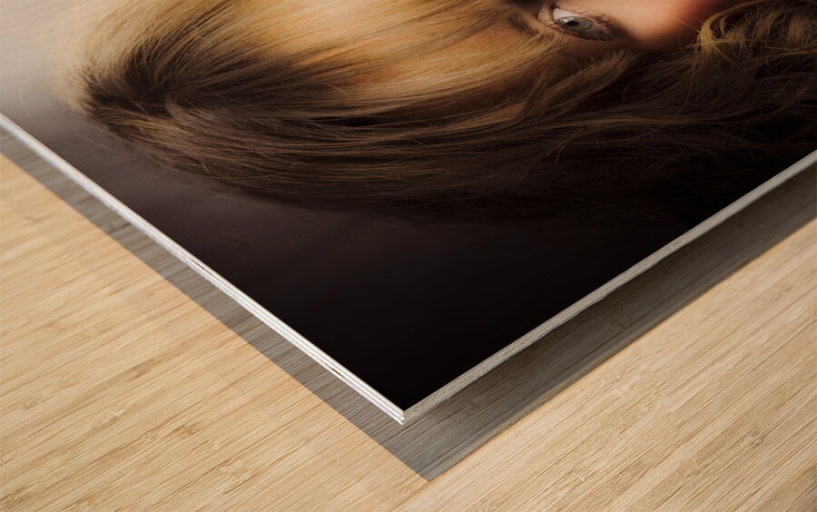 Beauty glamour and makeup Wood print