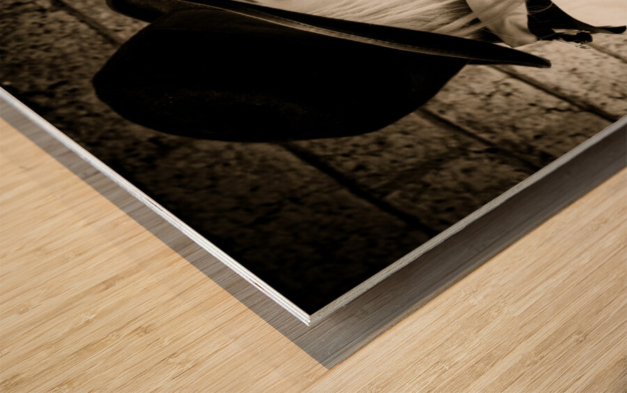 Vintage Detective Wood print