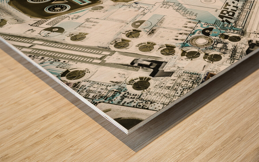 Fables and cables Wood print