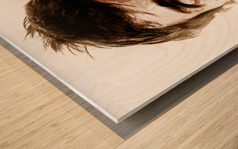 Project depopulation Wood print