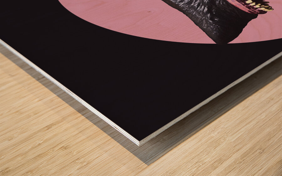 Fish n Chops Wood print