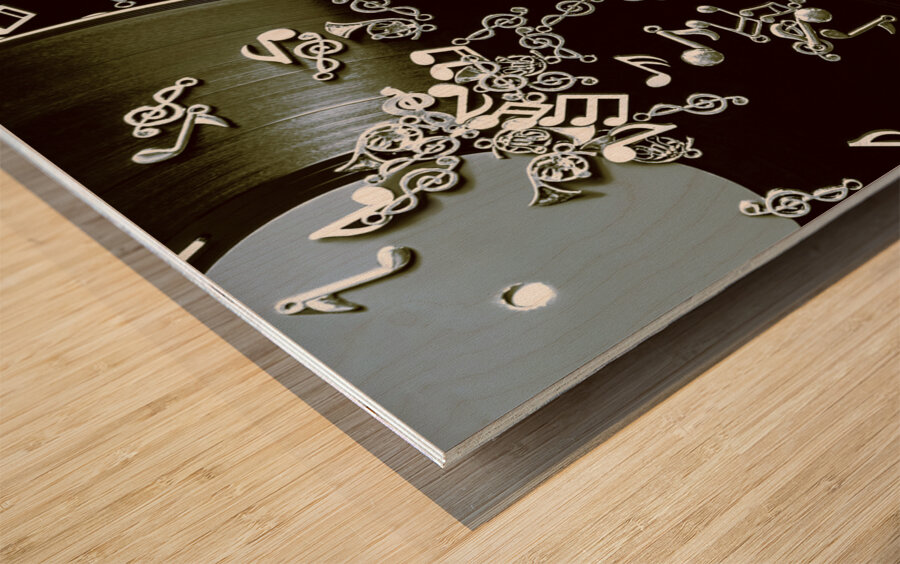 Sound proof  Wood print