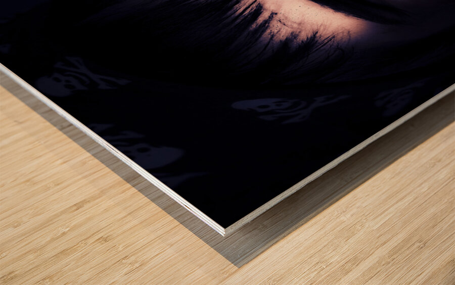 Scurvy the sailor Wood print