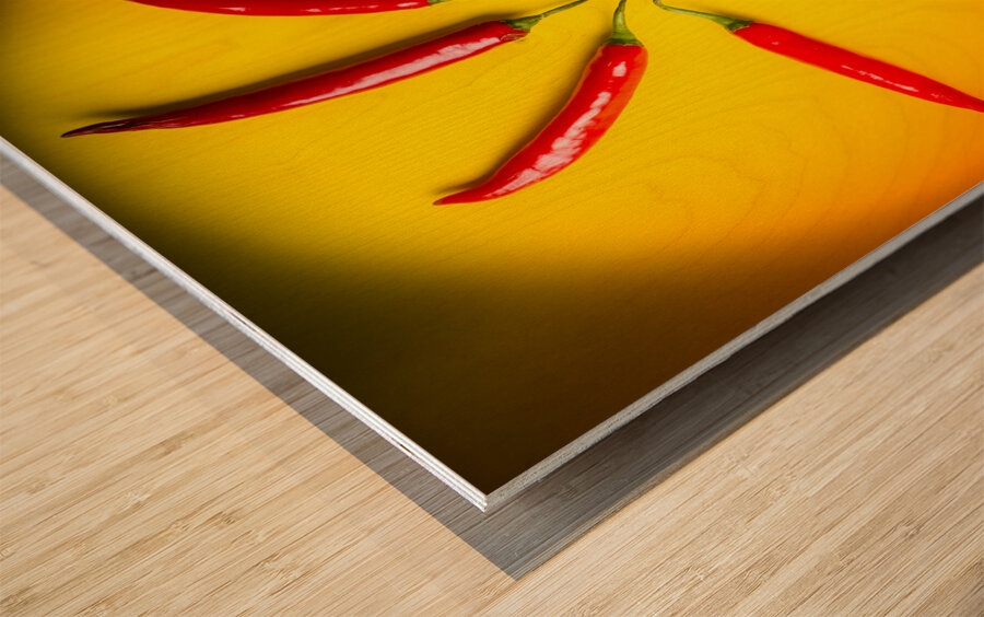 Summer heat Wood print