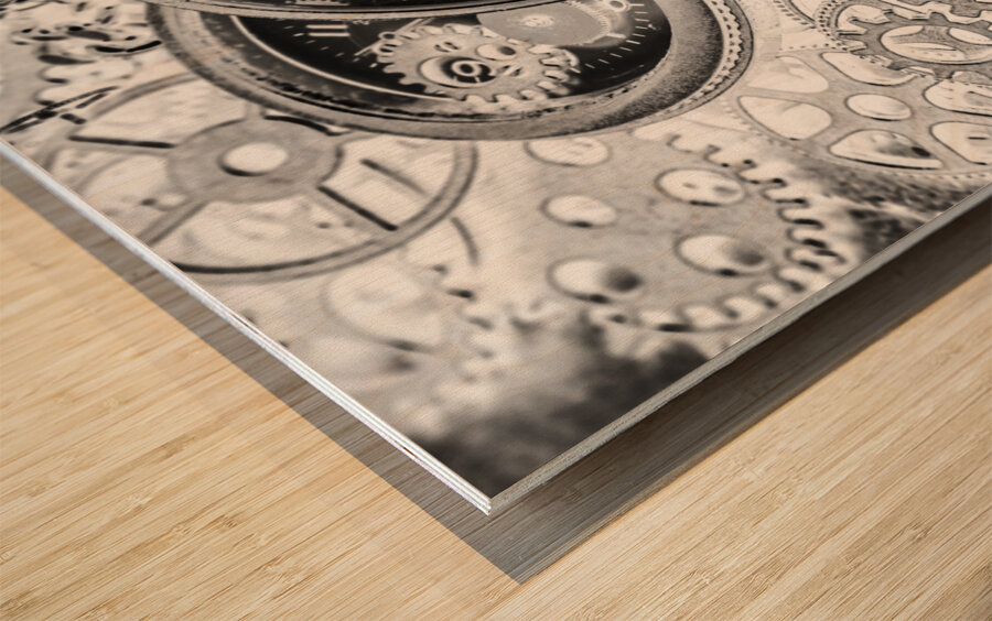 Wayback watch workshop Wood print