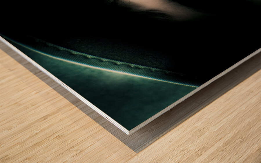 Evil Face Of Horror Wood print