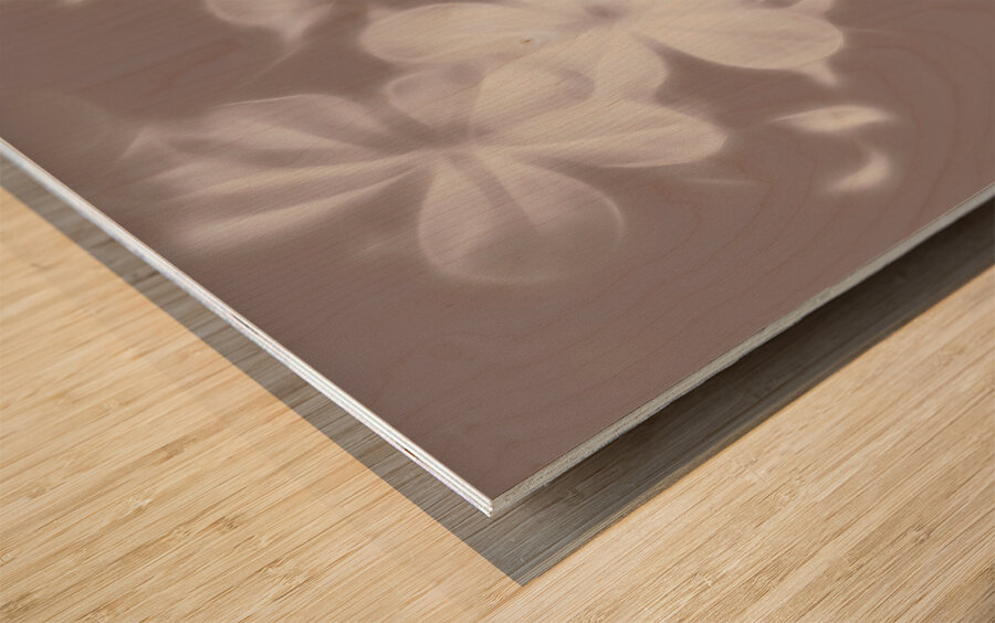 Ghost Flower - Souls in bloom Wood print