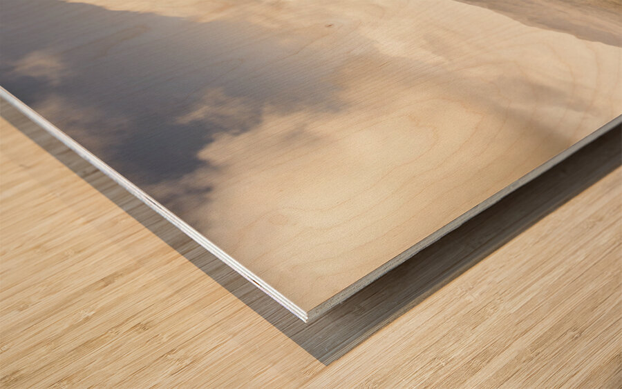 From Zeehan to Trial Harbour Wood print