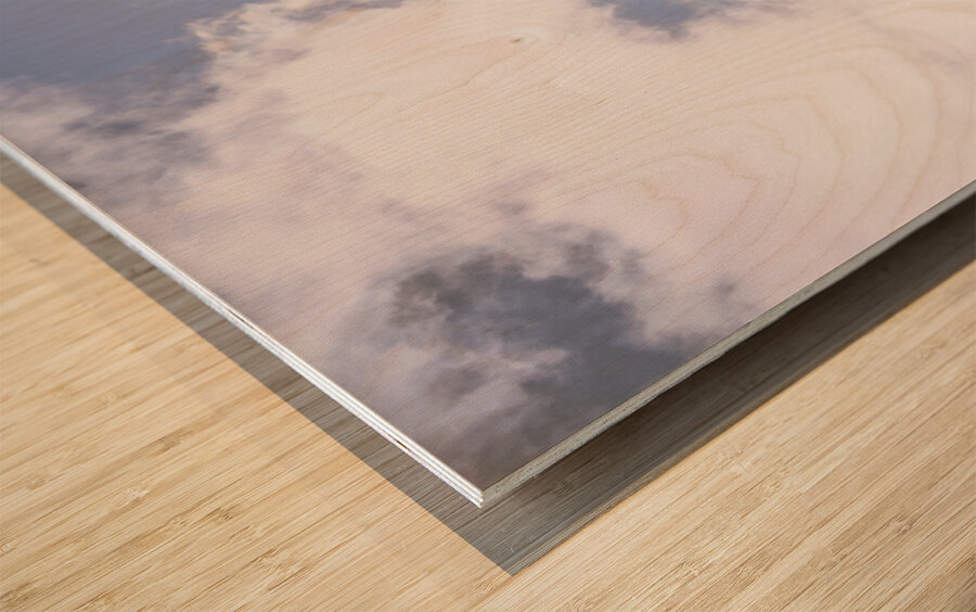 Scenically simplistic Wood print