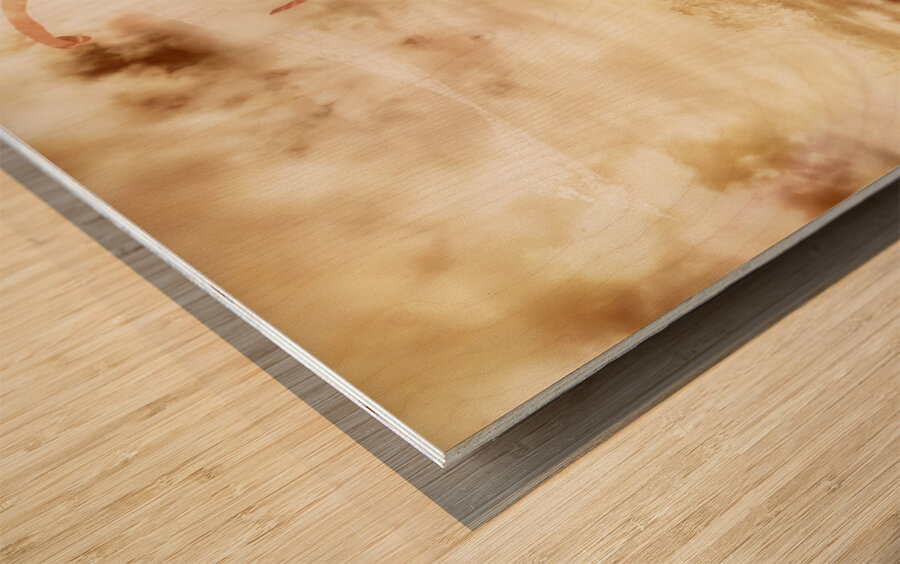 Airs of freewill - Gusts of fate Wood print