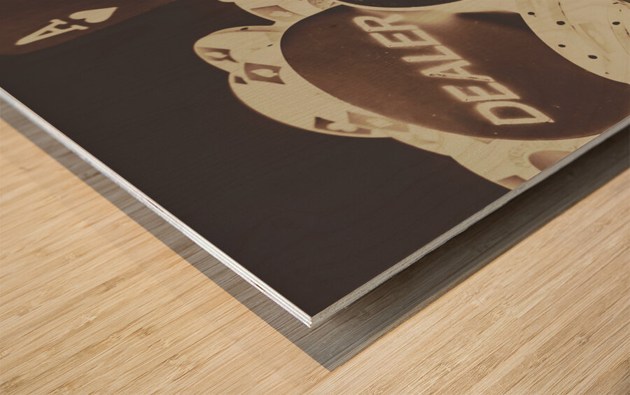 High Spirits Wood print