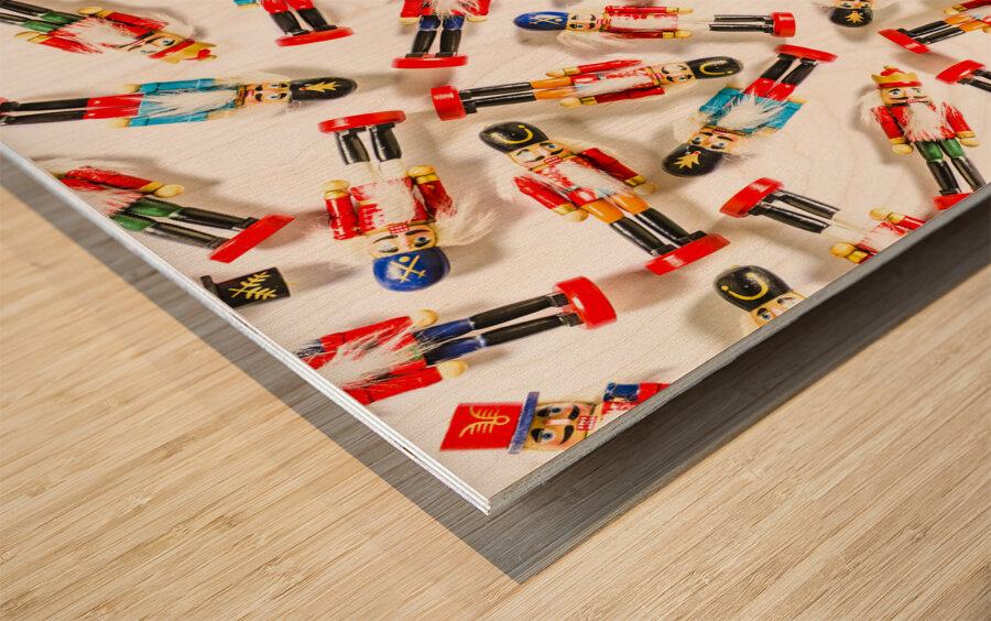 Xmas Guard Wood print