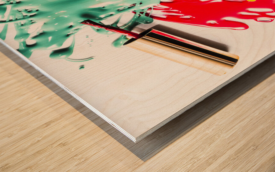 Beauty therapy Wood print