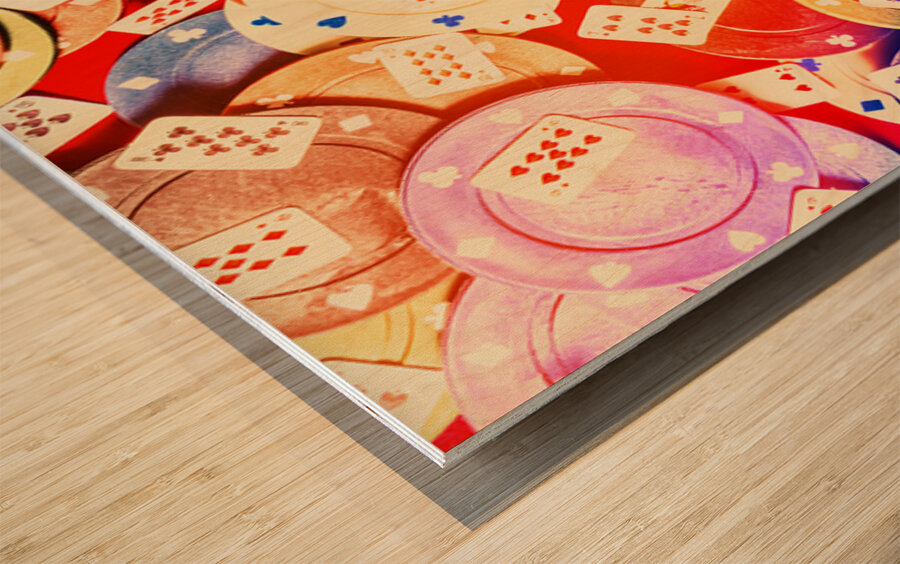 Winning streak  Wood print