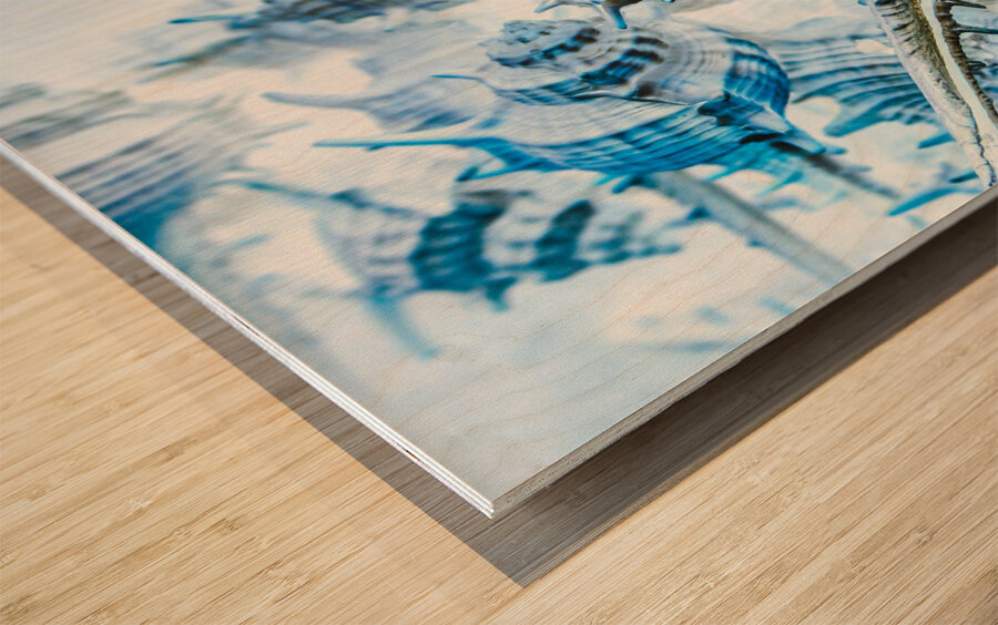 Creative seas Wood print