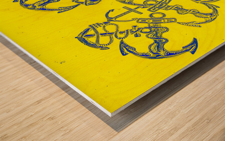 Love at every port Wood print