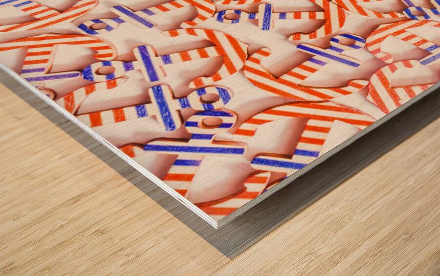 American Seas Wood print